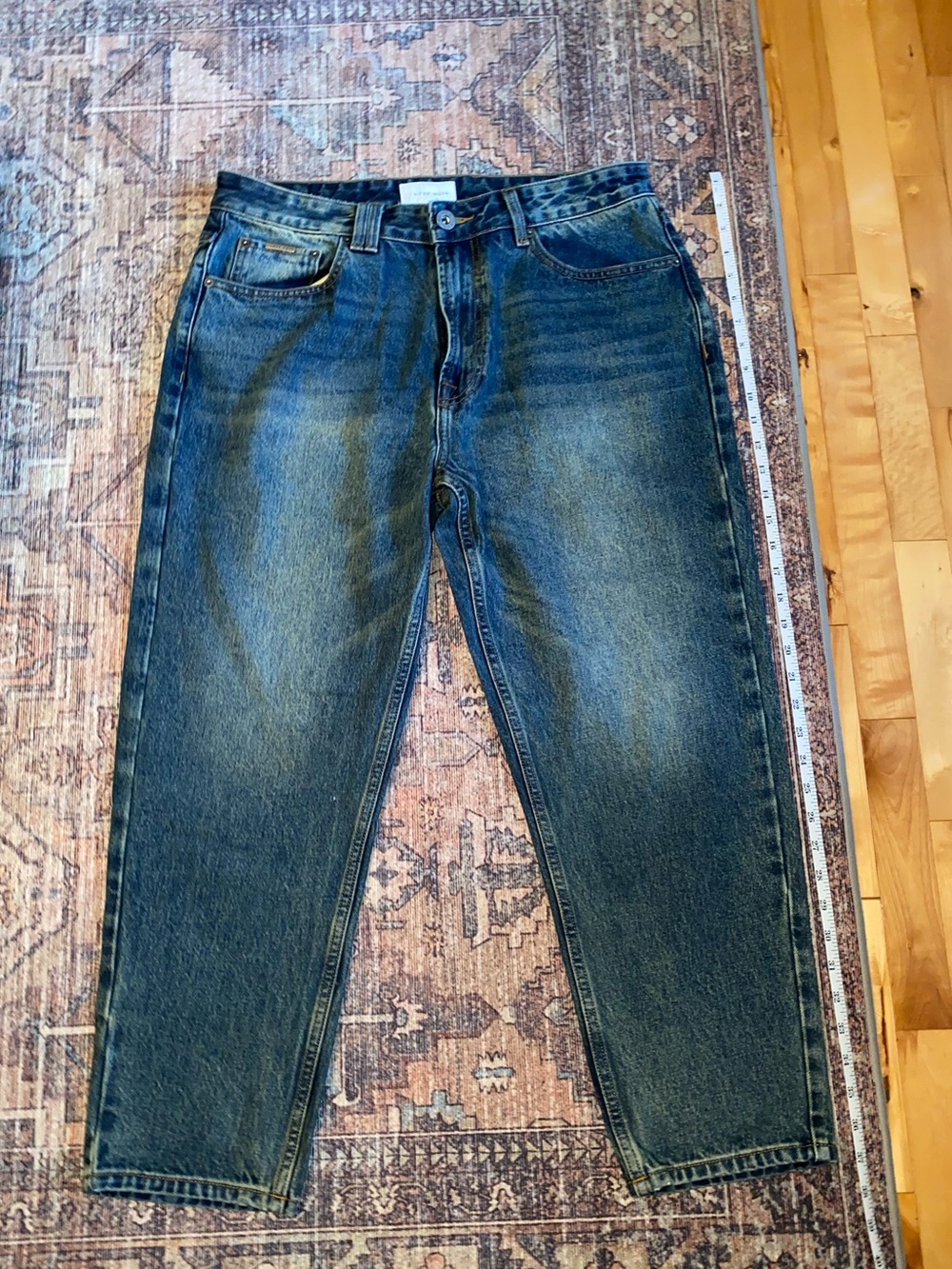 Men's I Love Ugly Relaxed Dark Wash Denim Jeans